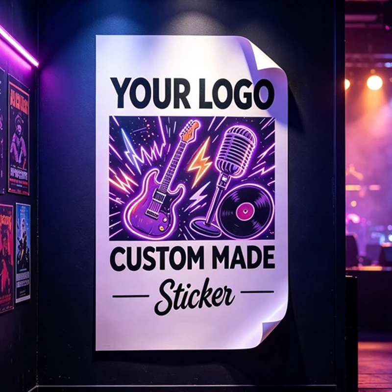 Any size 100 cm Customized Stickers Suitable For Restaurant Milk Tea Shop Team Activities Clubs Commercial Advertising Promotion