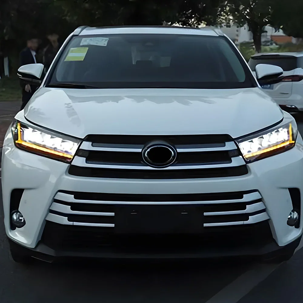 For 2018-2021 Toyota Highlander (Highlander/Kluger) Automatic Headlight LED Upgrade Projection Lens Accessories