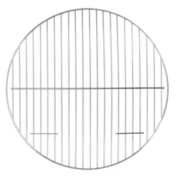 High Heat Charcoal Fire Chromed Round Cooking Grates/Cooking Grid Fit for 18.5”/22.5” Kettle Grill Charcoal Grill