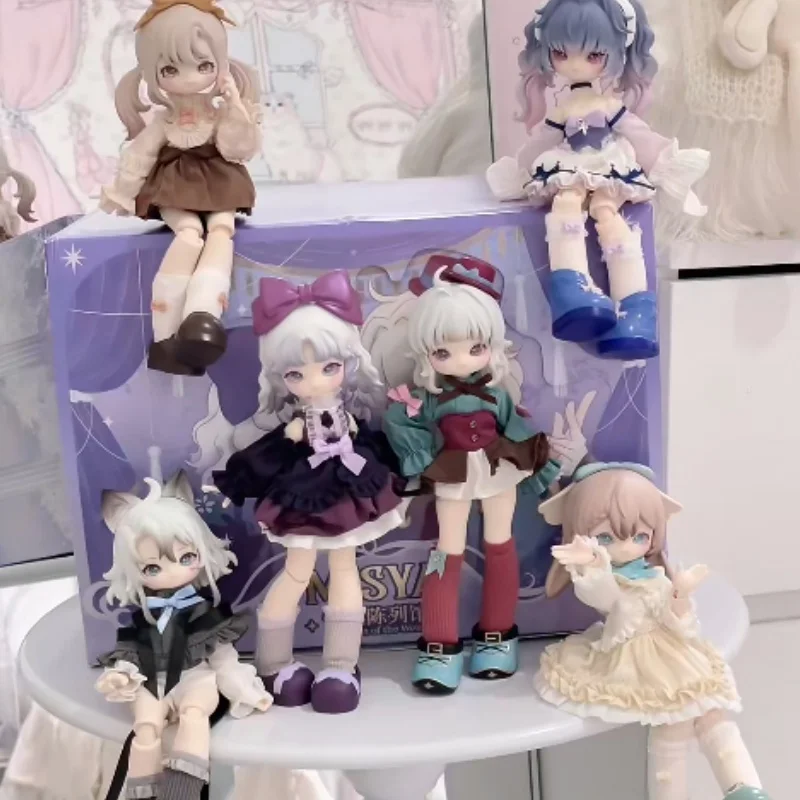 

Коллекционная аниме-фигурка Misya Museum Of The Weird Series 1/8 BJD: шарнирная, подвижная, в закрытой упаковке (Blind Box), подарок-сюрприз