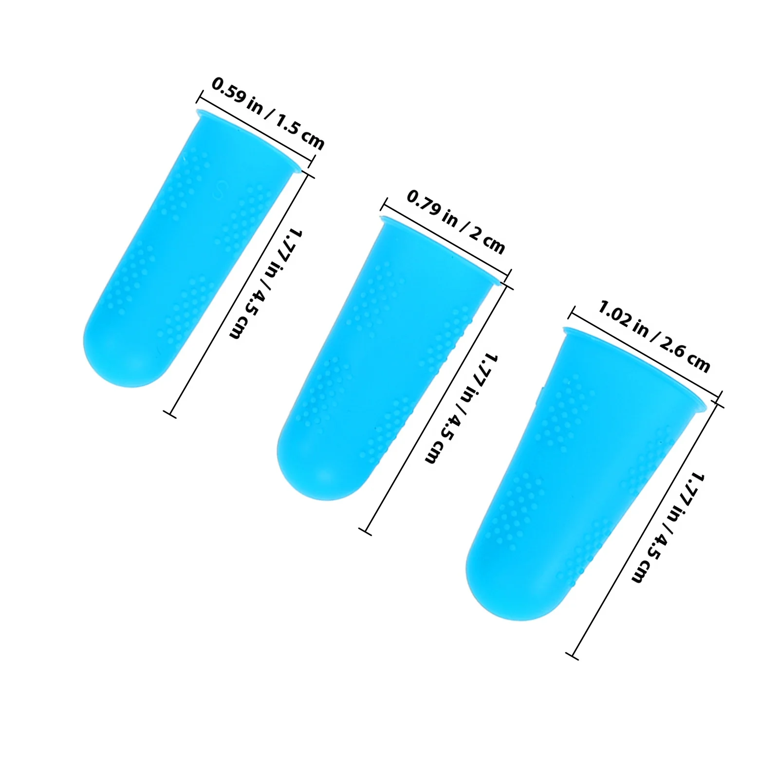 12Pcs Heat Insulation Finger Covers Non-Slip Silicone Tips Protection for Crafting Soldering Cooking Finger Protectors Reusable