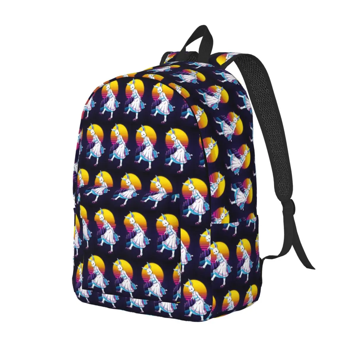 

Haru - Beastars 80s Retro Student Backpack School Bag Hiking Travel Daypack for Men Women Fashion Bookbag Shoulder Bags