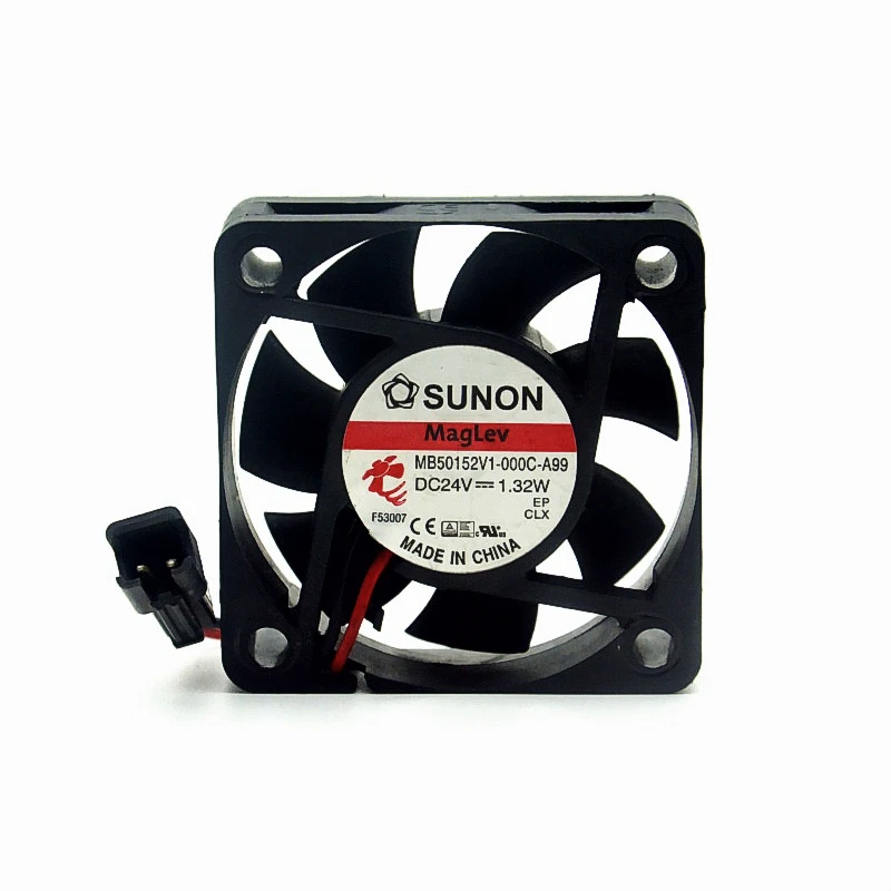 

SUNON MB50152V1-000C-A99 DC 24 В 1,32 Вт 50x50x15 мм 2-проводной охлаждающий вентилятор для сервера