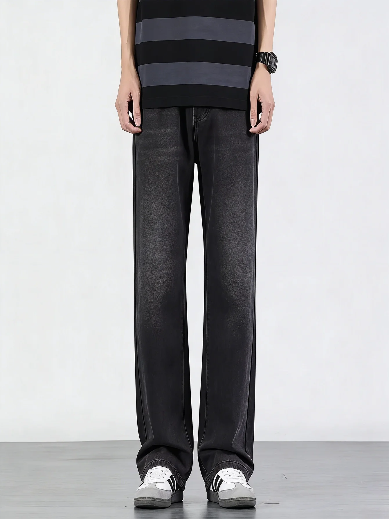 

Y2k Clothes Baggy Black Jeans Y2K For Man Unisex Drip Original No accessories or belts included