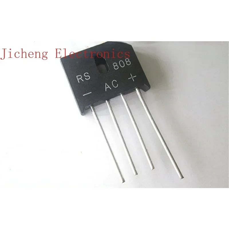 10PCS New Original Rectification Bridge RS808 8A800V Flat   8A 800V