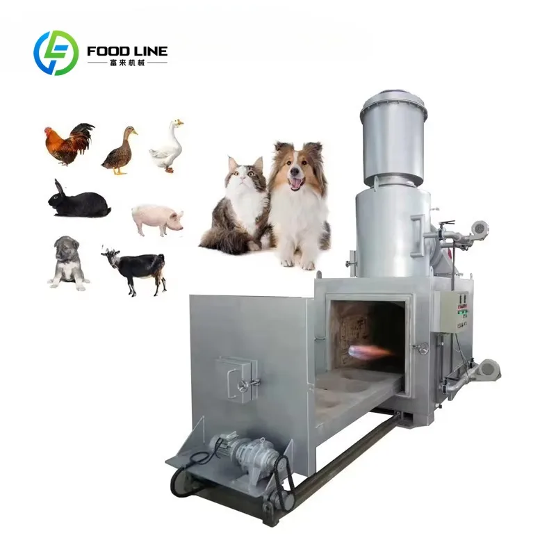 Customized Smokeless Animal Carcass Incinerator for Livestock Poultry Farm Slaughterhouse Pet Cremation