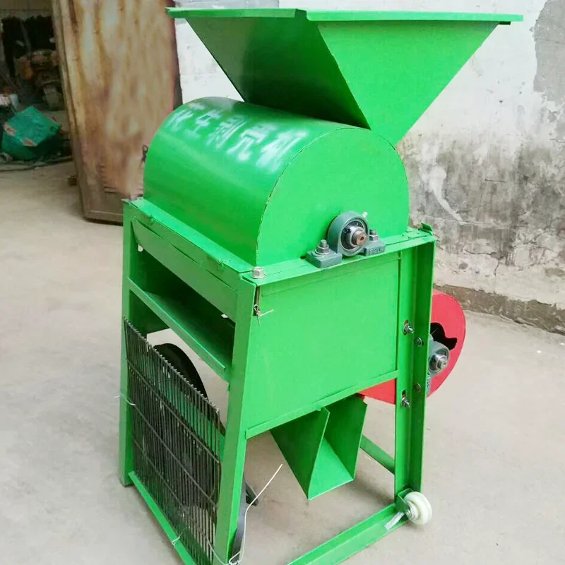 Factory price South Africa 99% shelling rate gasoline peanut thresher peanut shelling machine peanut sheller