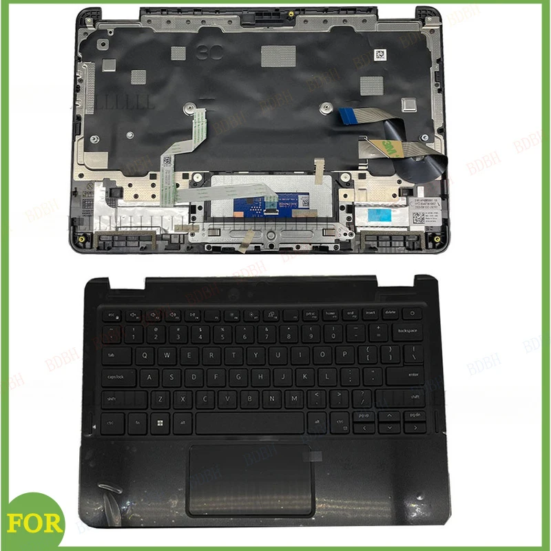 

Чехол-подставка BDBH для Dell Latitude 11 3140 2-в-1 с клавиатурой US и тачпадом, черный, 04TGRH