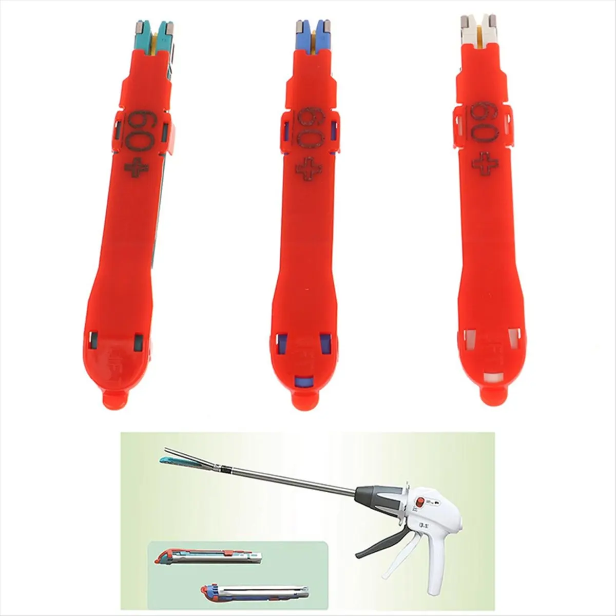 AT16 Laparoscopic Endo Stapler Laparoscopic Instruments Endoscope Linear Cutter Forceps Teaching Green