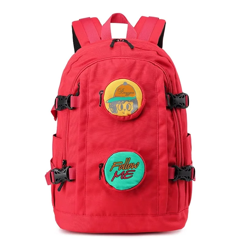

Back To School Season Fashion Trends Isn Backpack Couple's Large Capacity Travel Student Package Korean Version Schoolbag Gifts