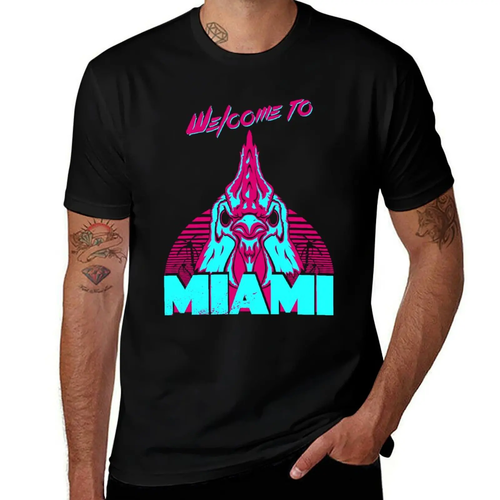 

Welcome to Miami - I - Richard T-Shirt cute tops plain plus size clothes mens clothes