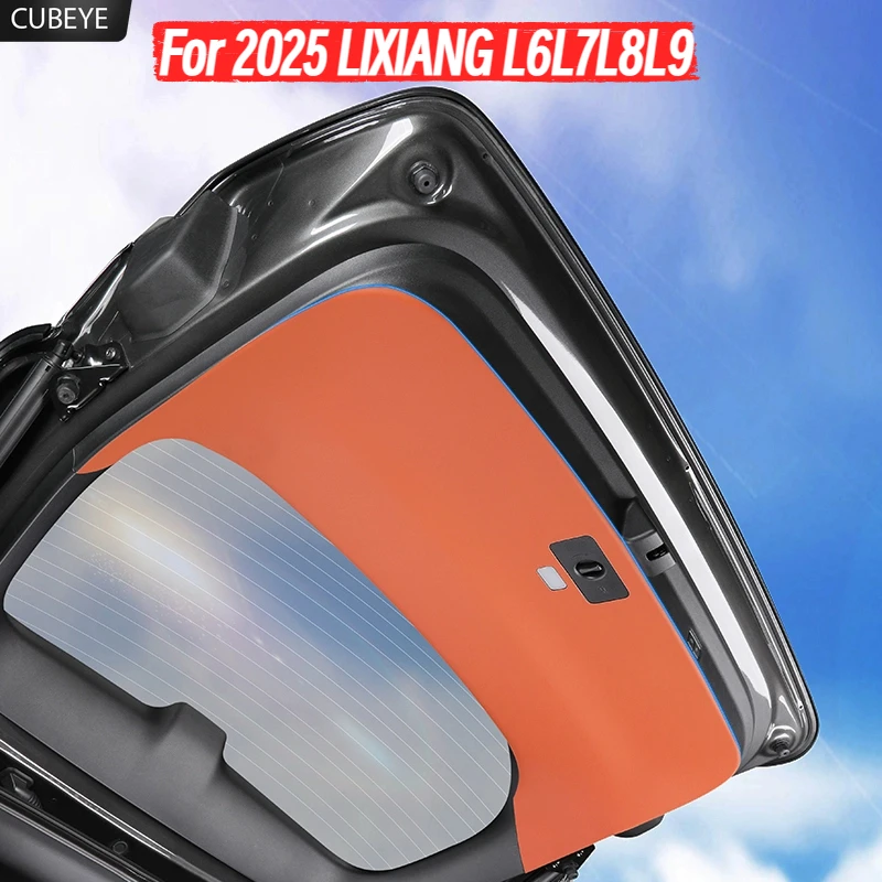 For 2025 LIXIANG L6L7L8L9 tailgate protection stickers trunk kick plate protective pads auto supplies decorative accessories