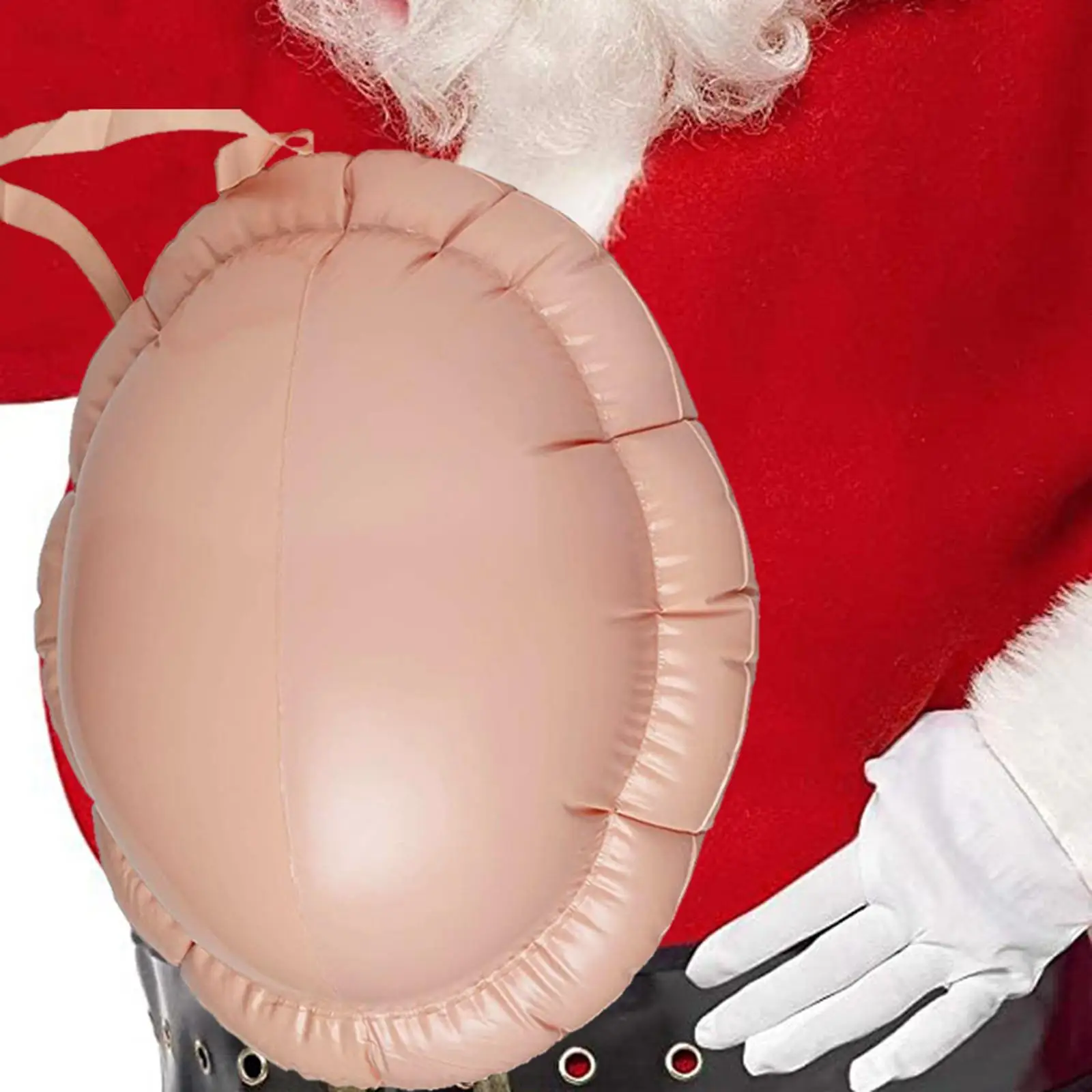 Realistische Silikon-Bauch-PVC-aufblasbare Kostüm-Requisite für Cosplay, Weihnachten, festliche Tanzparty