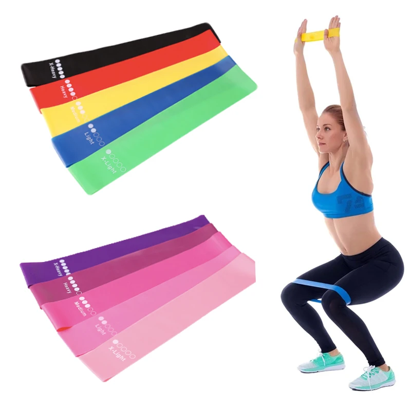 2026 Resistance Loop Bands Set of 5 with Color Coded Levels and Carry Bag for Daily Home Workout Sessionspromote sales