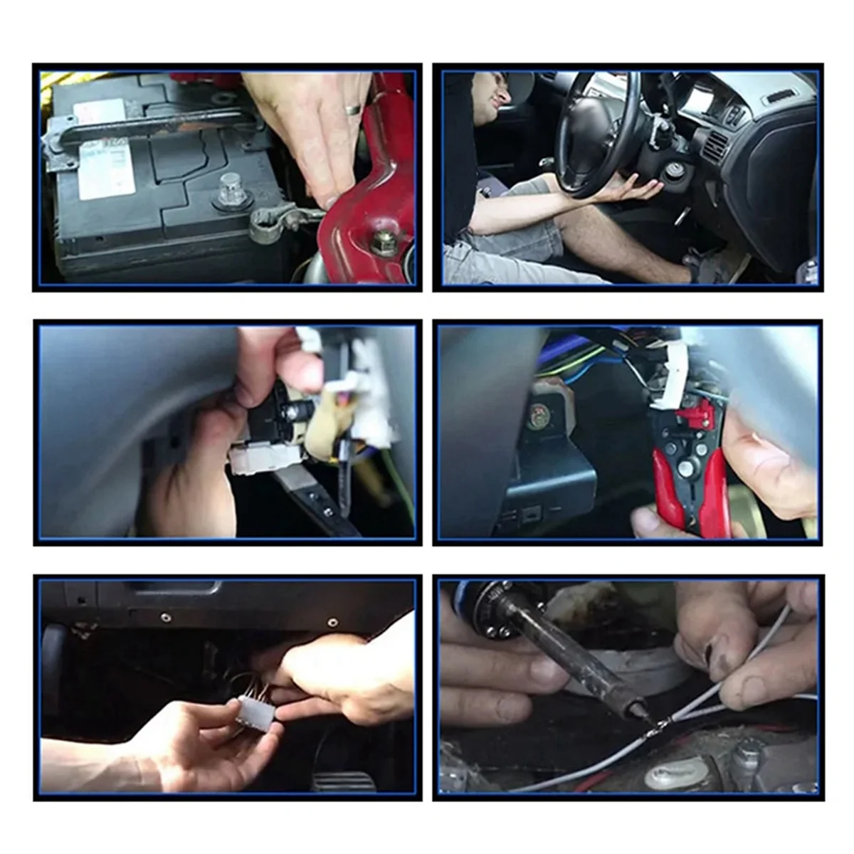 Universal 12V Turbo Timer สําหรับ Universal Car Auto LED Digital Display สําหรับ Turbo & NA Turbocharged เครื่องยนต์ Protector สีฟ้า—L49A