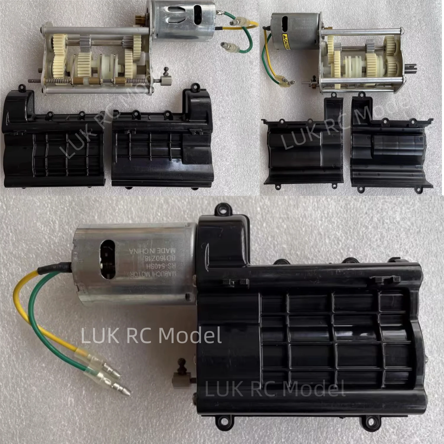 

Metal Three-speed Gearbox Upgrade for 1/14 Tamiya RC Truck Trailer King Hauler 770s FH16 3363