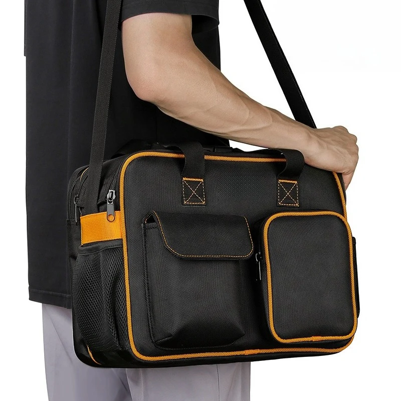 

WH140 Ремонтная парусиновая сумка для инструментов, набор инструментов для электриков, утолщенная портативная большая сумка для хранения 38*21*29 см