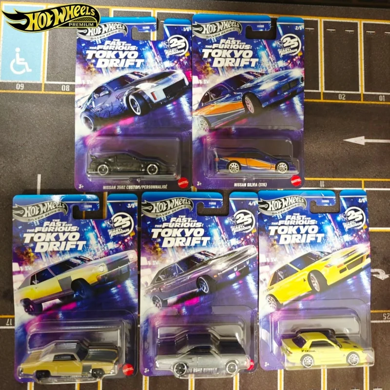 

Hot Wheels Silver Series HNR88 Fast & Furious Plymouth, литая под давлением модель автомобиля, коллекционная игрушка-автомобиль