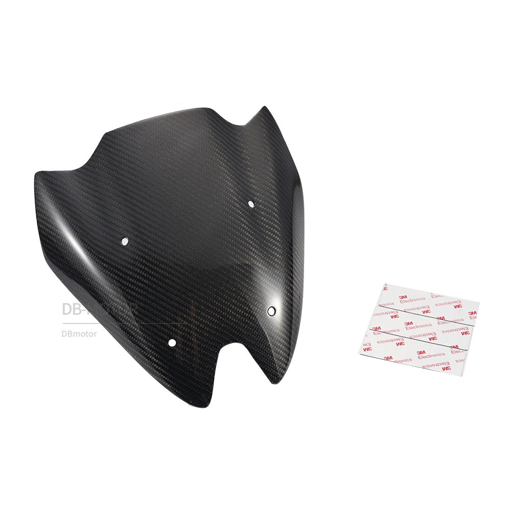 Motorcycle Accessories  Carbon Fiber Wind shield Windscreen  Fit For Kawasaki Z 1000 2011 2012 2013 2014