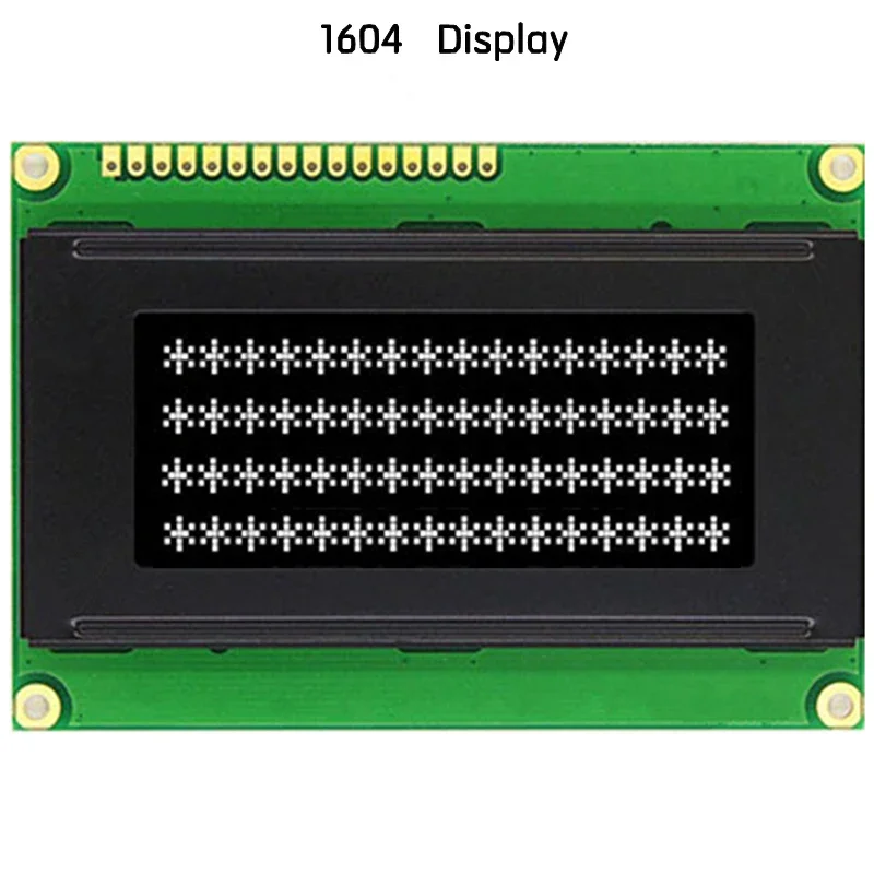 5V 1604 16x4 16*4 164 Character VA LCD Display Module With White Backlight Parallel Port HD44780 Driver For Industrial R3 DIY