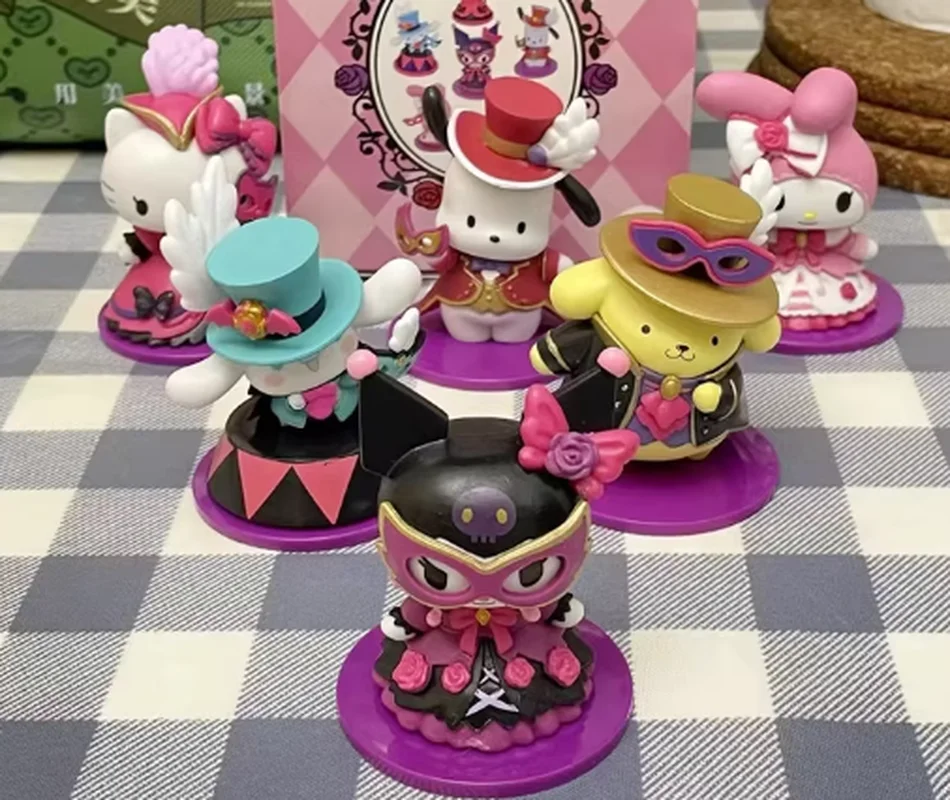 

Новый продукт в наличии Kt Cat Маска ручной работы Кукла-мяч Слепая коробка Пудинг Собака Крест Переодевание Маска Кукла Модель Орнамент Подарок-сюрприз