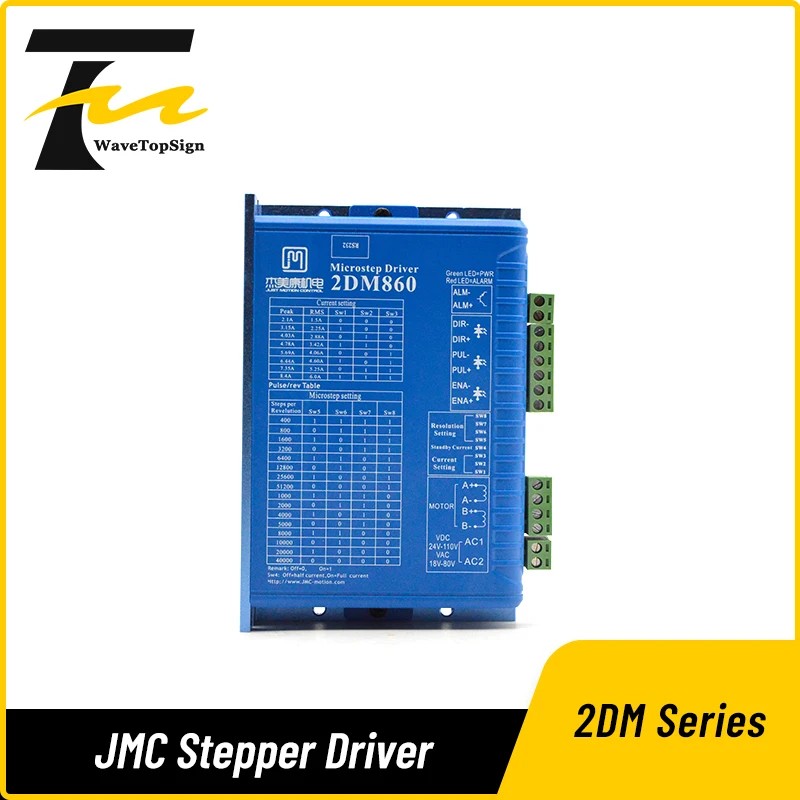 JMC 2Phase Stepper Motor Driver 2DM860 2DM860H 2DM415 2DM556 2DM542-06 2DM542 2DM420 2DM2260 2M2260-NW-101 2DM2280