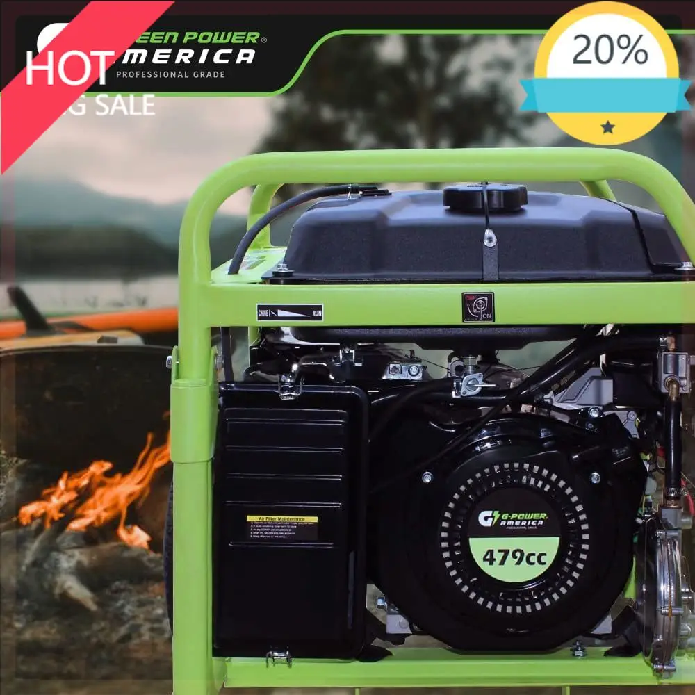 

(XMSJ)13000 Watt Dual Fuel Portable Generator,Gas or Propane Powered,Electric Start,Home Back Up & RV ReadyUB