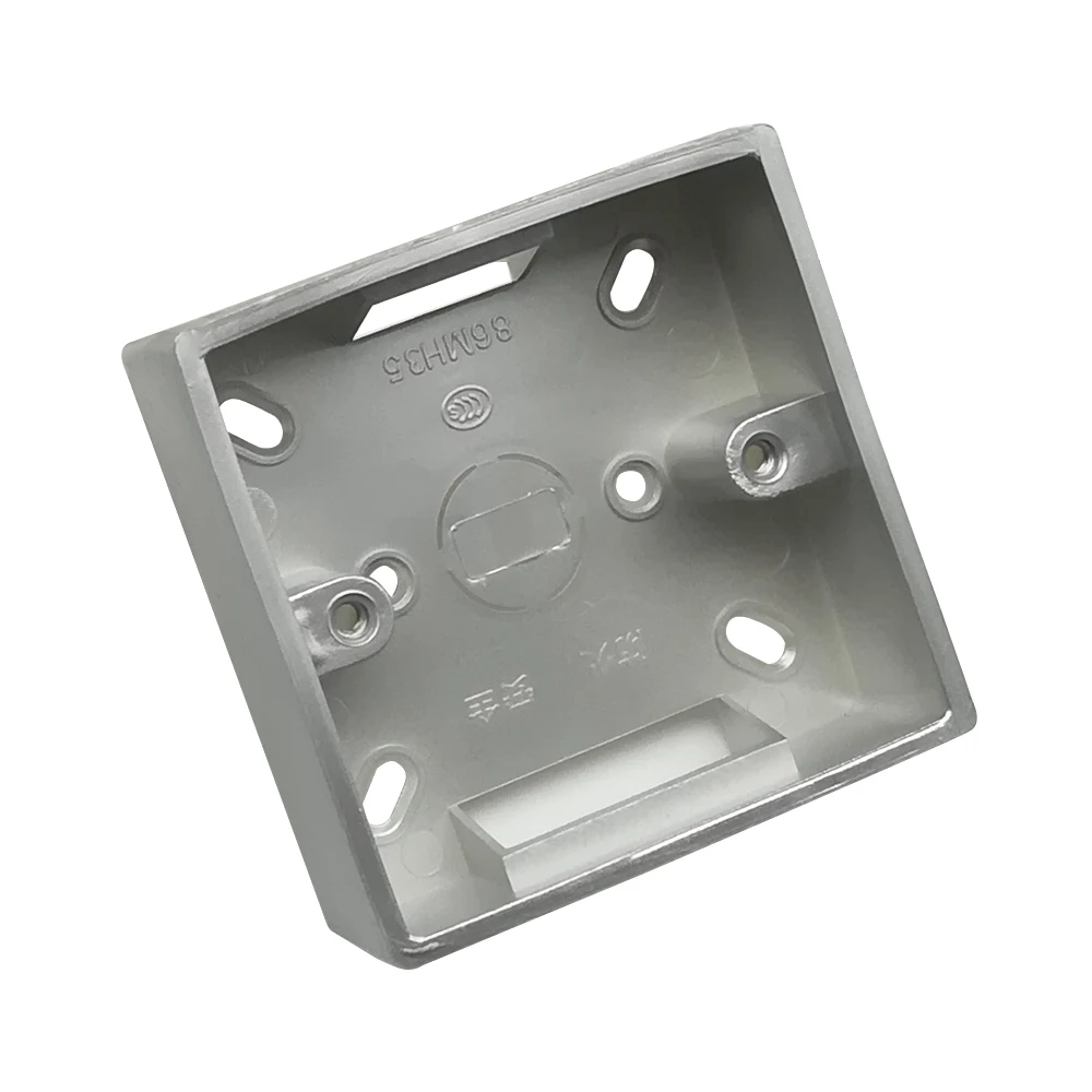 Wall Surface Mounted Installation Box 86 Type Universal Electrical Switch Socket Wire Junction Connecting Box