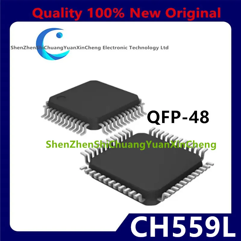 

(10 шт.) 100% новый CH559L ch559 QFP-48 8-битный улучшенный USB-микроконтроллер