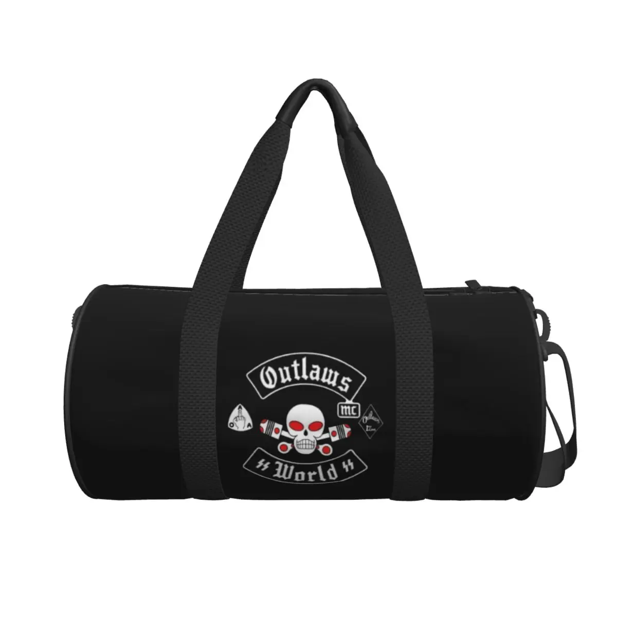 

Outlaws Mc Support Large Duffle Gym Bag Multi-Functional Duffle Travel Bags Handbags Fitness bag