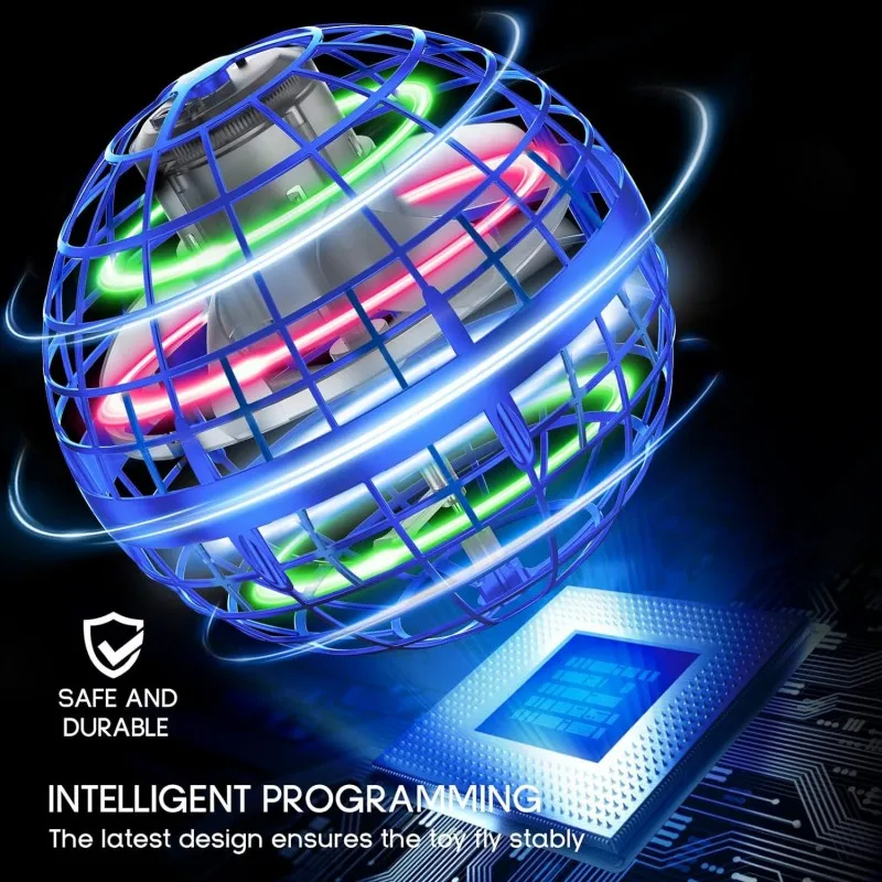 Gyro Ball Magic Gyro Suspended Ball Magic Induction Gyro Flyball Fingertip Luminous Suspended Gyro image 3