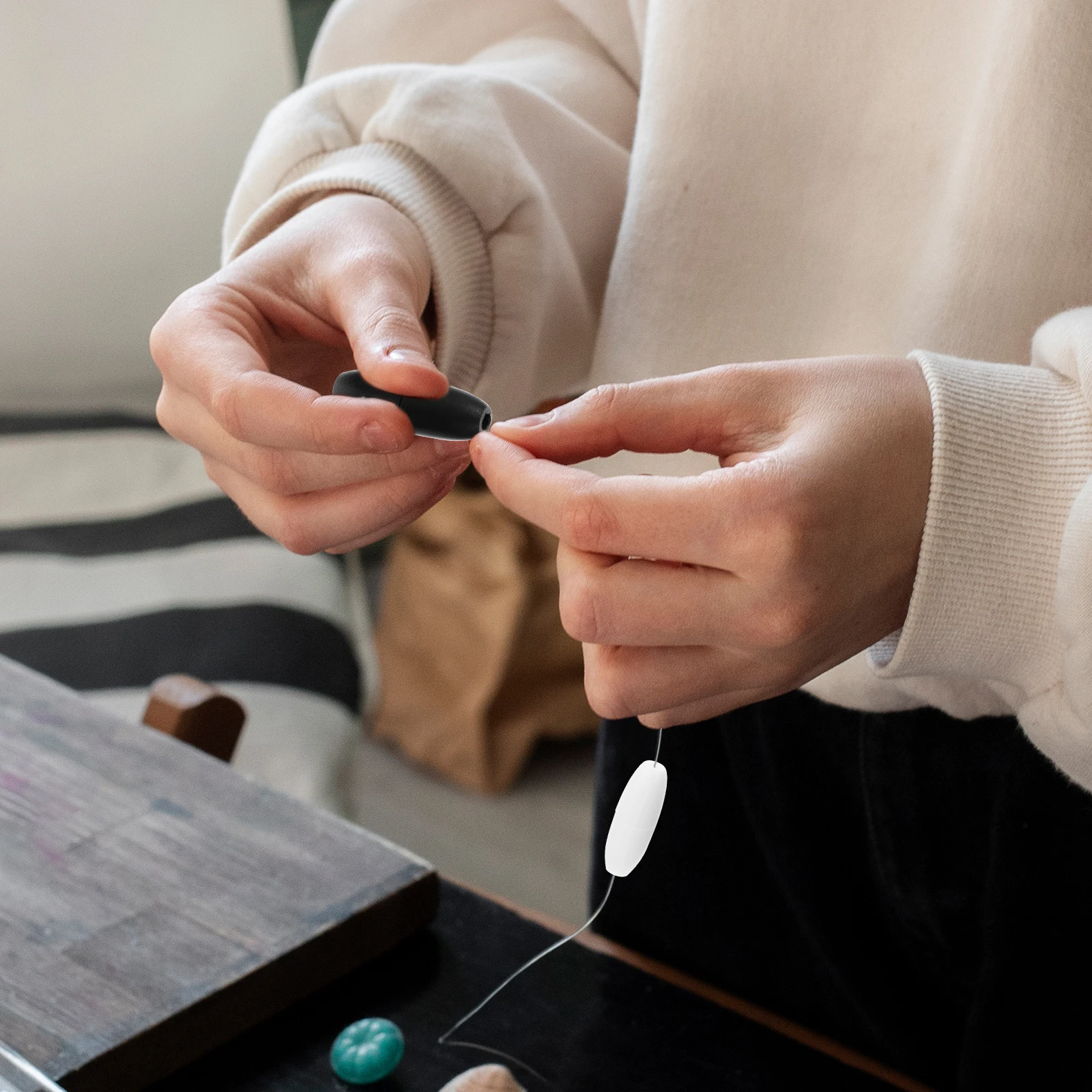 60 stks Veiligheidssluitingen Plastic Breakaway Connectors 2 Kleuren Elk Voor Sieraden Armband Sluiting Haak Craft Naaien