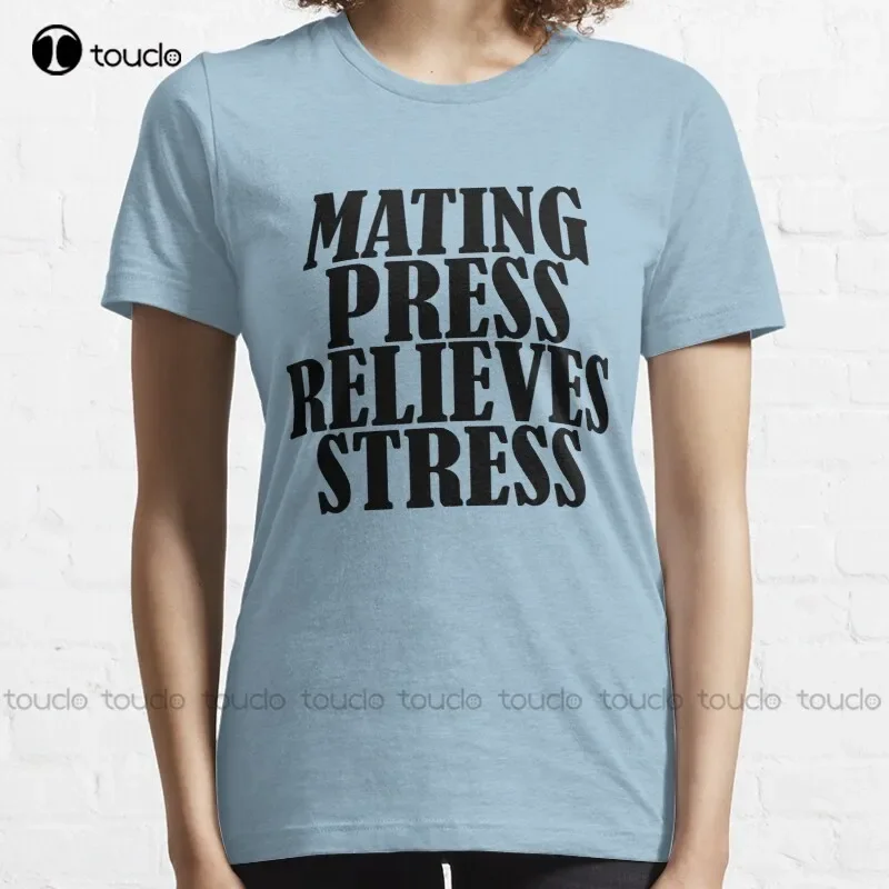 New Mating Press Relieves Stress 8  T-Shirt Boys Tshirts Cotton Xs-5Xl Unisex Fashion Funny Harajuku Streetwear Tshirt