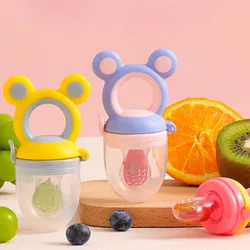 3 In 1 Fresh Fruit Food Silicone Kids Nipple Feeding Safe Milk Feeder For Baby Pacifier Bottles Nipple Teat Nibbler