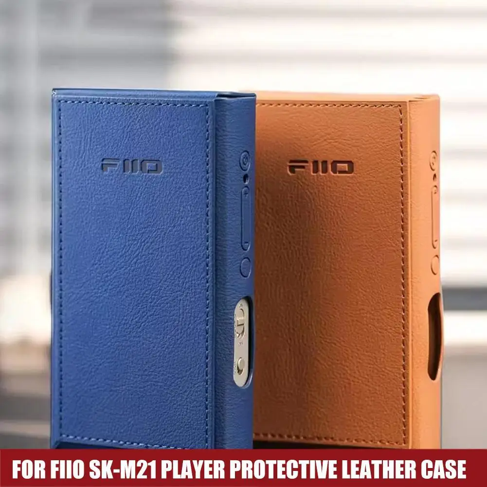 

PU Leather Case for FiiO SK-M21 Player Handmade Protective Cover Scratch Resistant Anti-Fingerprint Protective Shell Skin Cover