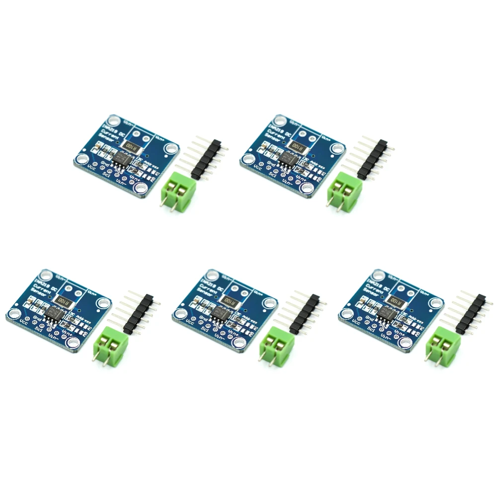 MCU-219 INA219 I2C IIC Zero Drift Bi-directional Current Power Monitoring Sensor Module Sensor Breakout Monitoring Modules