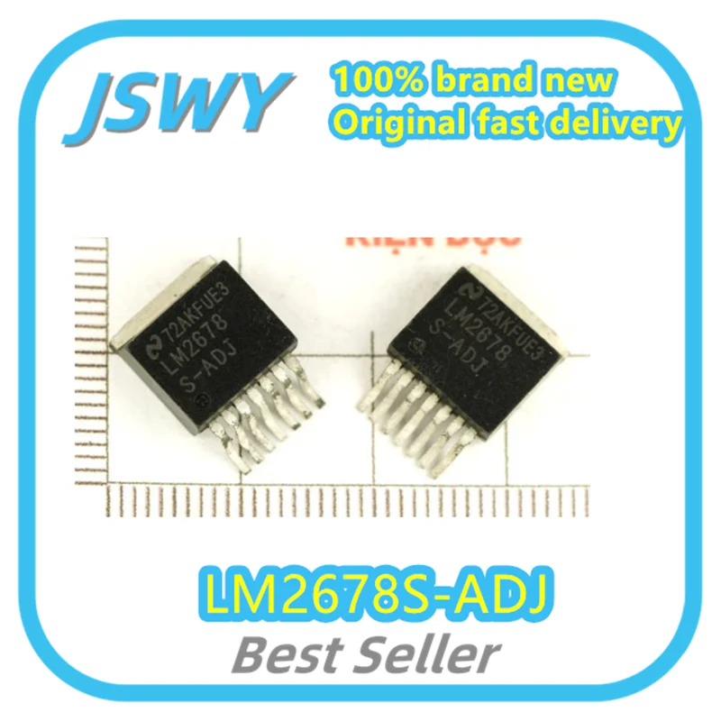 

(5/50pcs) LM2678S-ADJ LM2678S TO-263 Buck Circuit Regulator Brand New Genuine Electronics