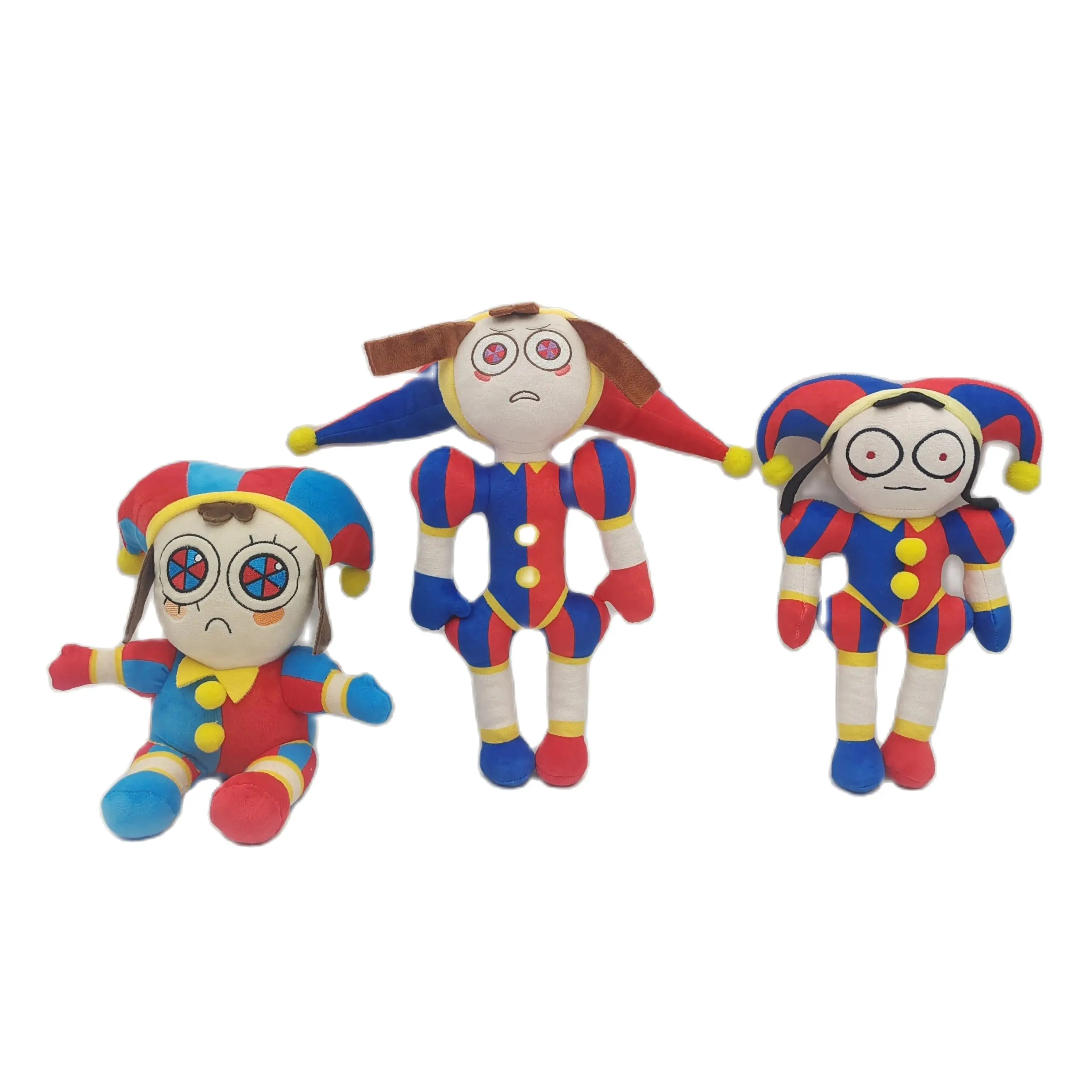 The Amazing Digital Circus ตัวตลกฟองตุ๊กตาหนานุ่มละครสัตว์ดิจิตอล Jax Plush ponmi กระต่ายปอมกระต่ายตุ๊กตาแจ็คสันจำของเล่น