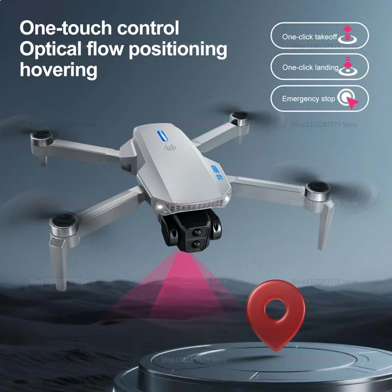 E88GT Groot Scherm WIFI FPV Drones 8K HD Camera 5KM Opvouwbare Quadcopter Hold RC Drone Fotografie Video opslag Outdoor RC Speelgoed