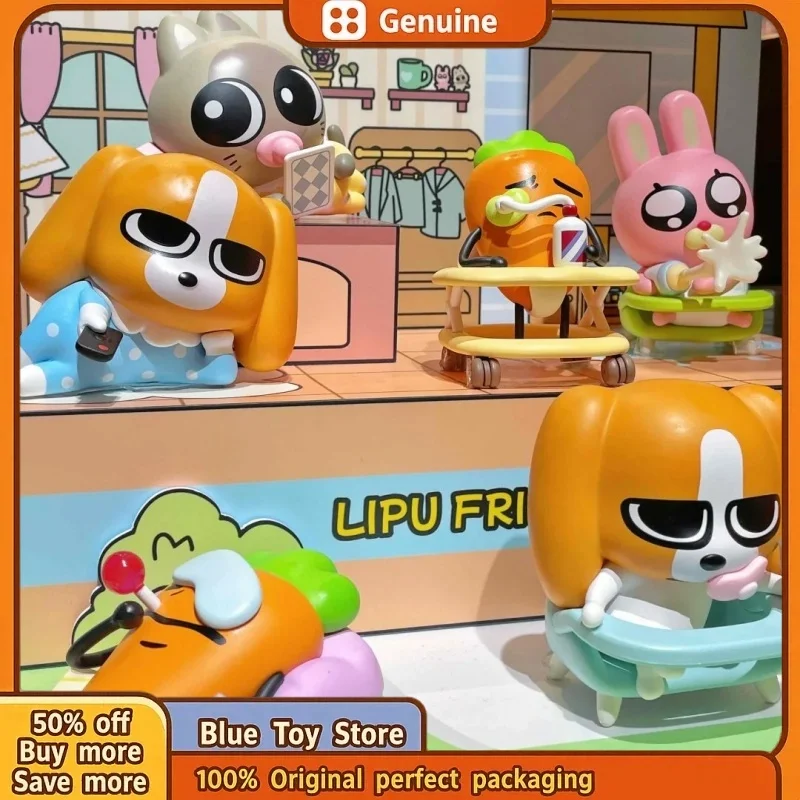 

Подлинная серия Siam Lipu Baby Be Me, слепая коробка, игрушка-прилив, фигурка, милая кукла, украшение для рабочего стола, коллекционные забавные подарки на день рождения