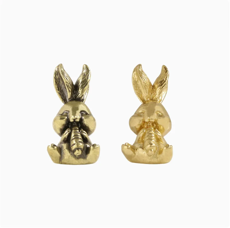 Carrot Rabbit Furniture Handle Door Knobs Brass Animal Handles For Kitchen Wine Cabinet Door Wardrobe Cupboard Drawer Pulls Diy