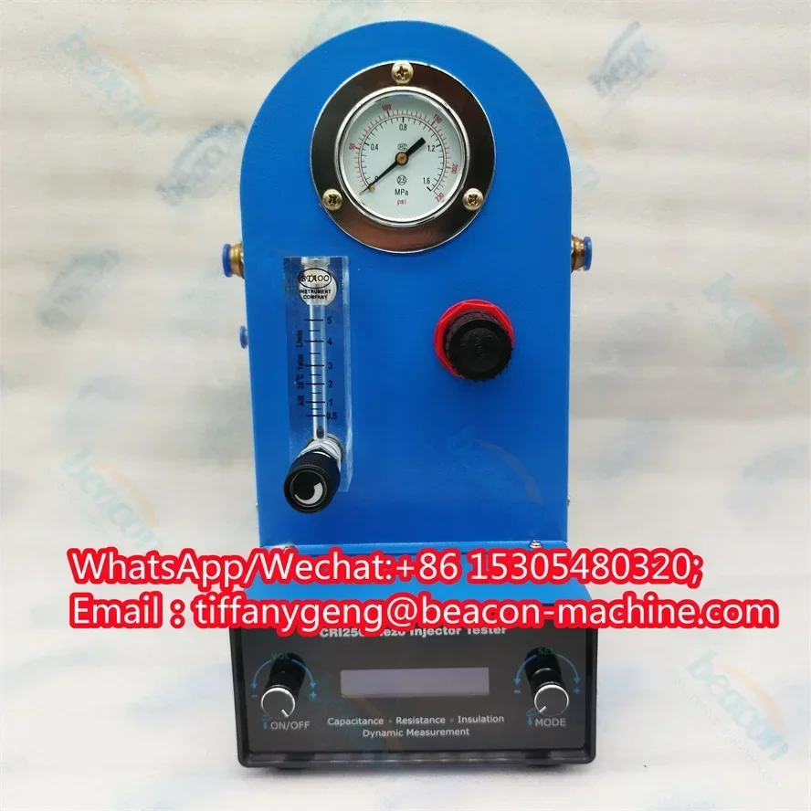 

New CRI250 Common Rail Piezoelectric Injector Tester AHE Dynamic Lift Stroke Measuring Instrument With Flow Meter For Piezo