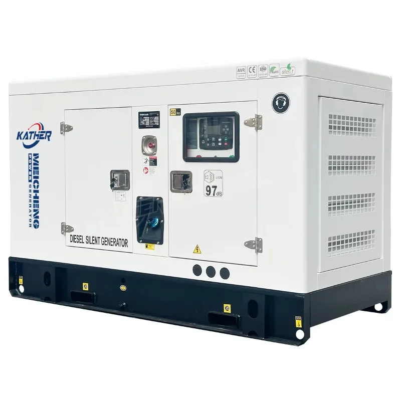Customized Silent Diesel Generators 25kva 30kva 40kva 50kva Portable Generador Electrico Cumins Parkins Power Genset 100kva