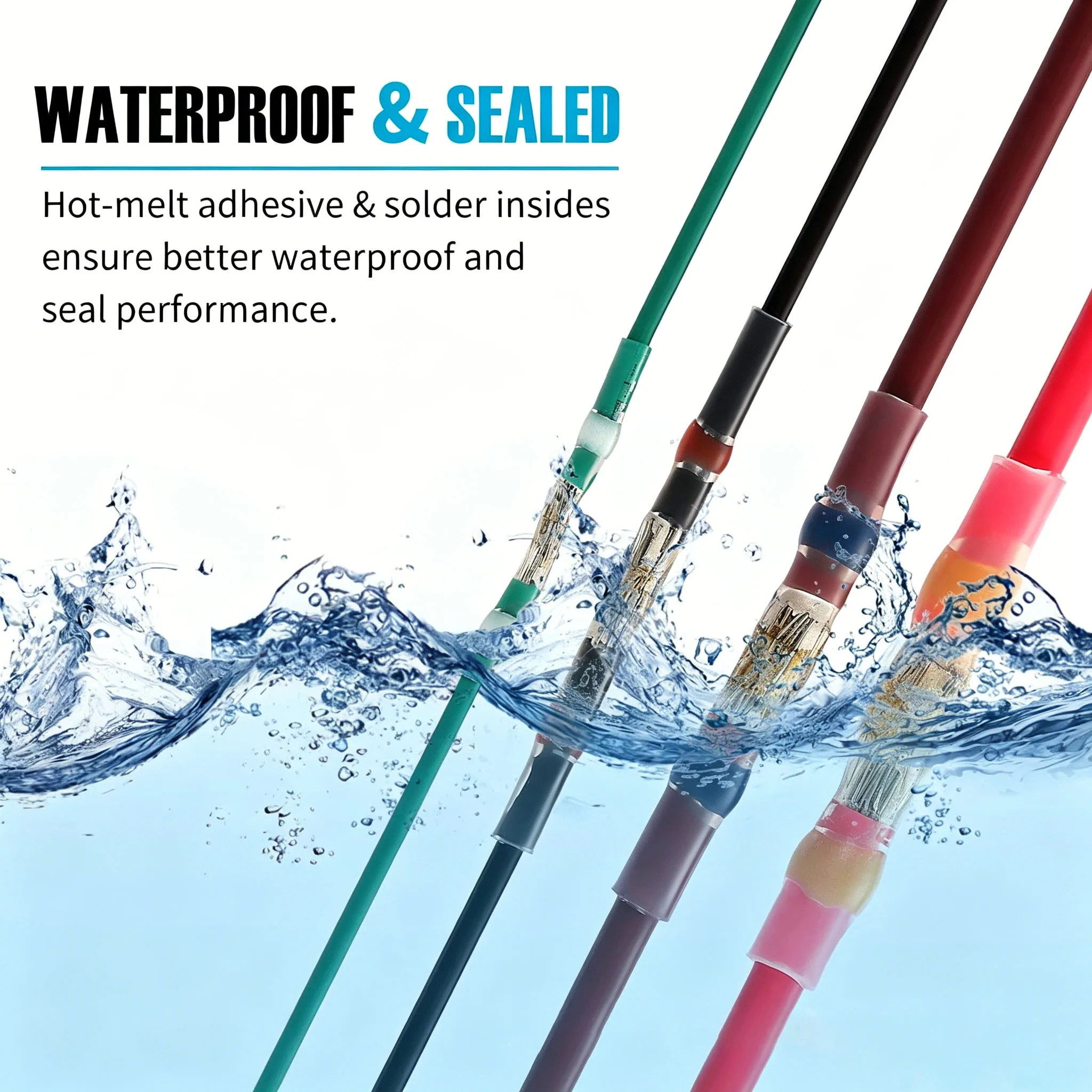 Водонепроницаемые соединители – обзор и цена Sleeved Cable Kit