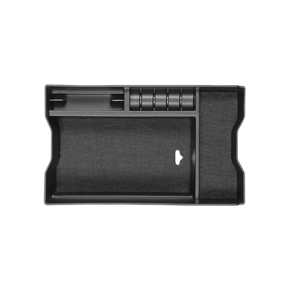 Storage Organizer Box for Toyota For RAV4 2026 Armrest Area - Black ABS 25 cm x 15 cm x 6 cm Interior Console Storage Solution