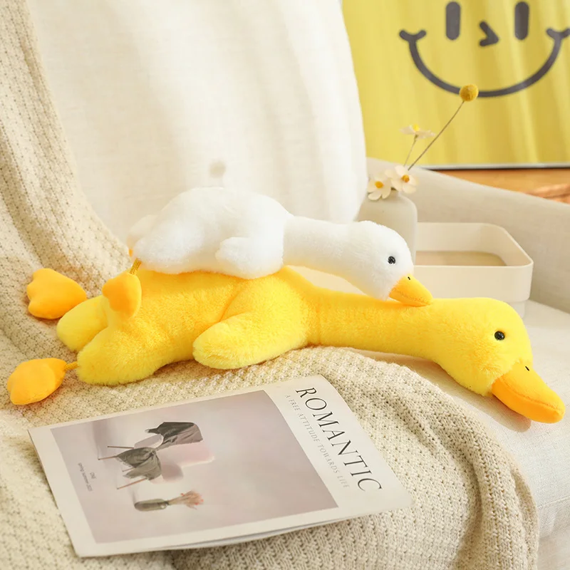Pluszowa zabawka Kaczka Zabawka głosowa Krzycząca kaczka Poduszka Lalka zwierzęca Zabawka treningowa dla zwierząt Akcesoria dla psów Chłopiec Dziewczyna Dzieci Prezenty urodzinowe