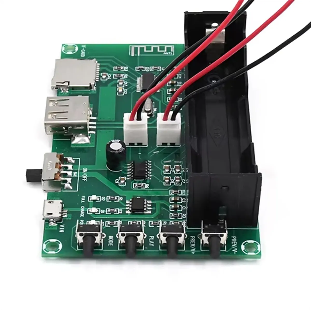 

(A23G) XH-A150 PAM8403 Mini Bluetooth Amplifier Audio Board 5Wx2 Lithium Battery Sing Machine USB TF-Card Dual Channel Speaker