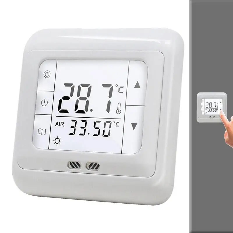 

LCD Digital Weekly Programmer Thermostat Home Programmable Thermostats Room Thermostat For Underfloor Heating Thermostat