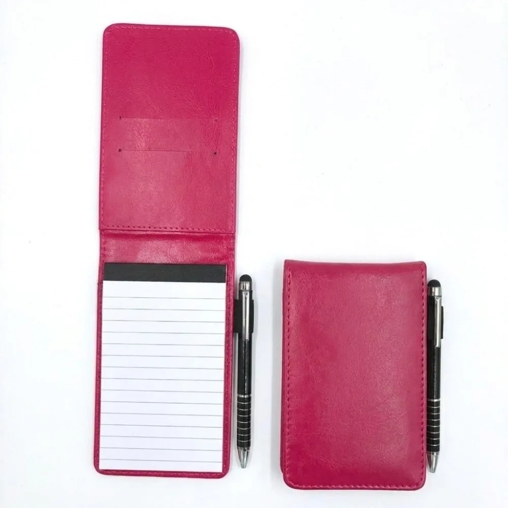 Multipurpose A7 Notebook Thickened With Pen Writing Journal Portable Waterproof Time Management Jotter Meeting Minutes