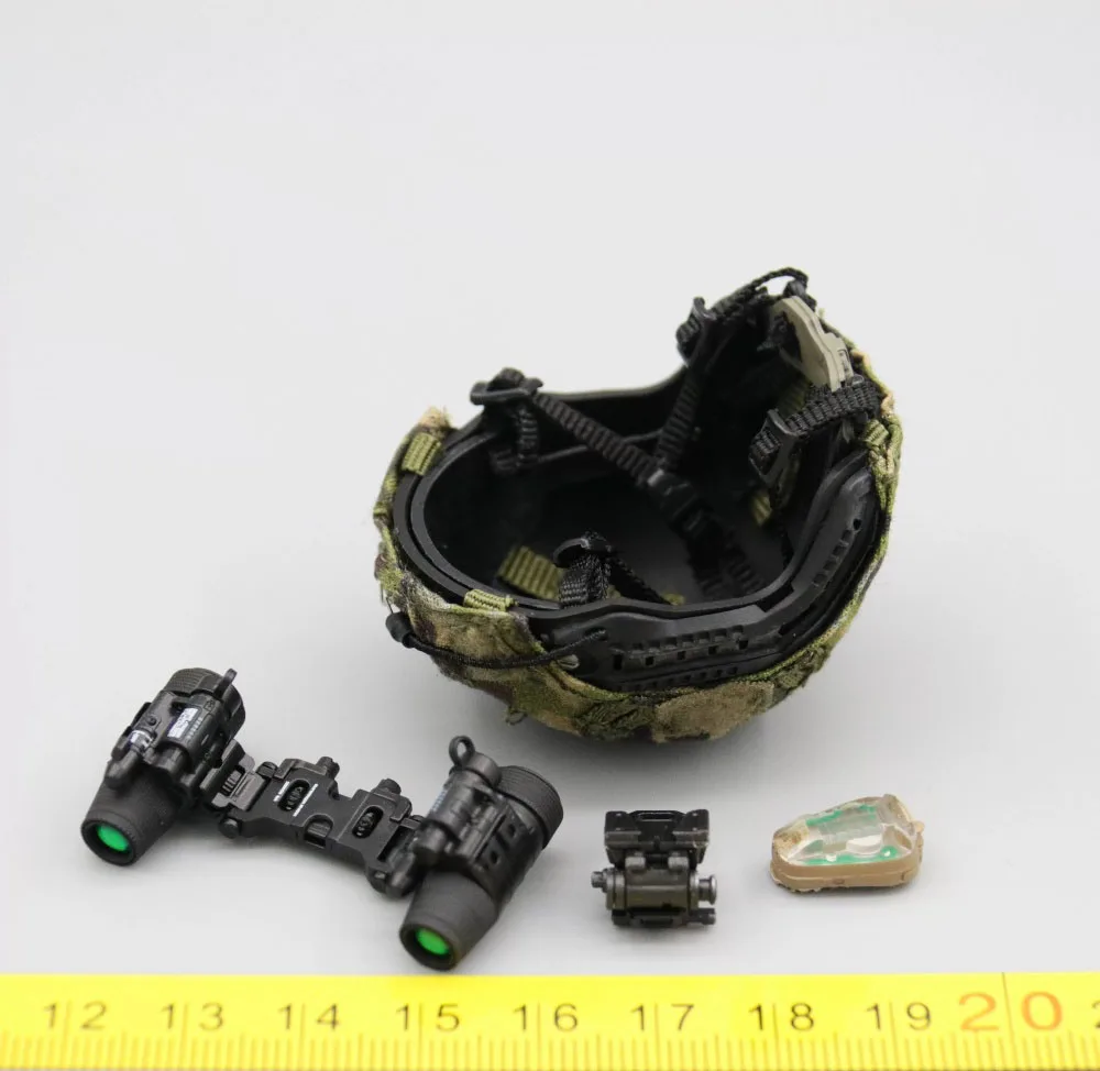 1/6 Soldierstory SS143 Asia Soldier Operation Unit Mini Toys Model Helmet Toys Night Vision Goggles Headgear Not Real For 12